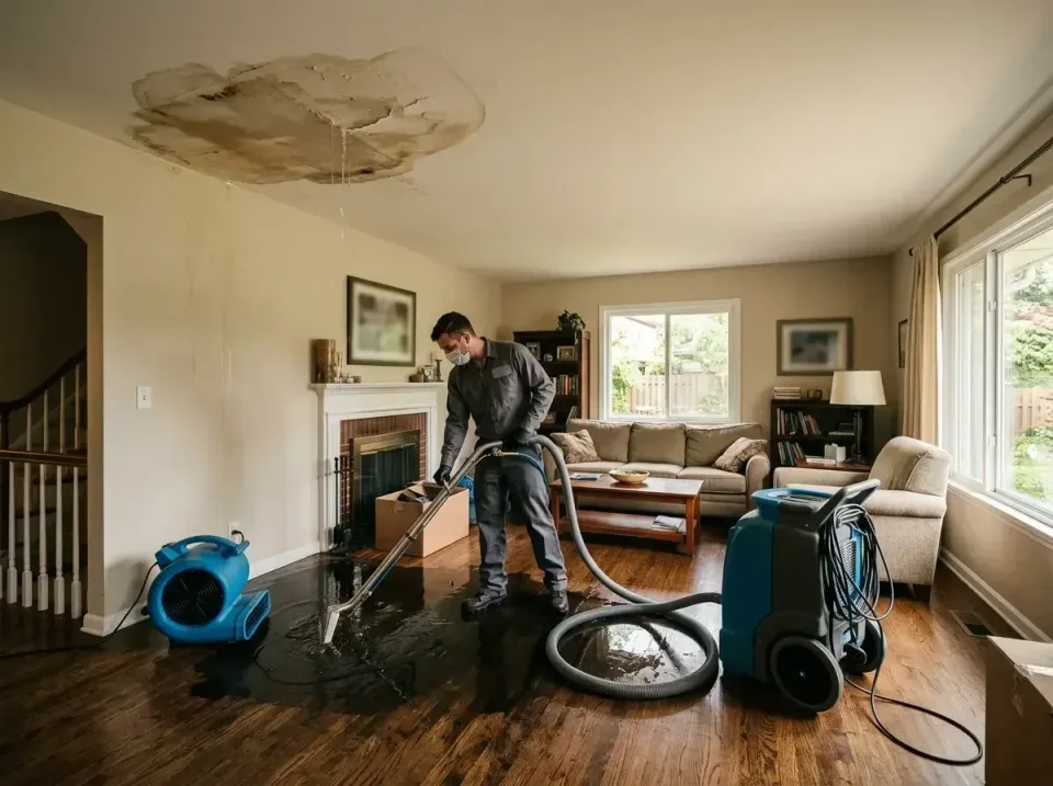 attic-pipe-burst-ceiling-drip-008 — frequently asked questions, Water Damage Restoration & Carpet Care in Eureka, CA